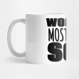 World's Most So-so Son Mug